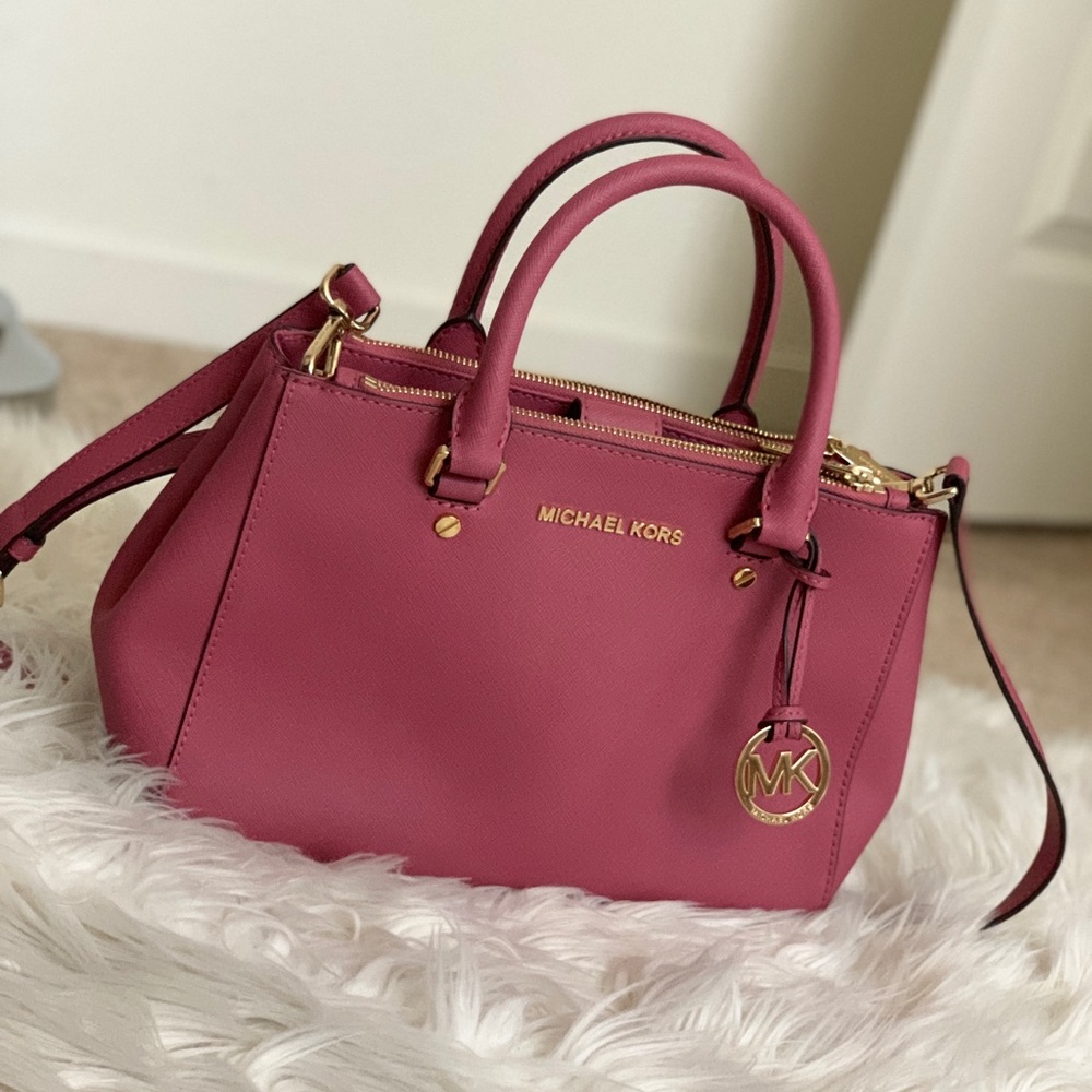 Michael Kors Sutton Saffiano Leather Satchel